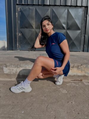 Conjunto Azul Marino con remera