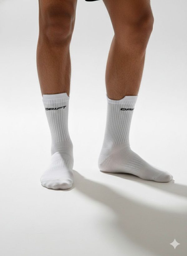 Pack x3 medias de algodón Blanco