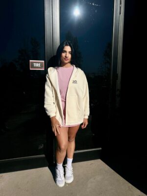 Campera frisada