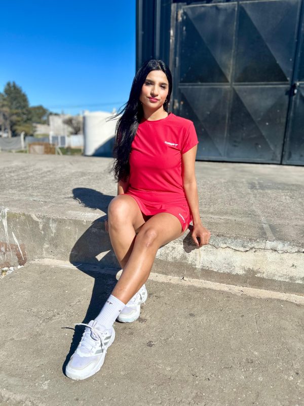 Conjunto Rojo con remera