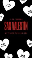 Gift Card SAN VALENTIN
