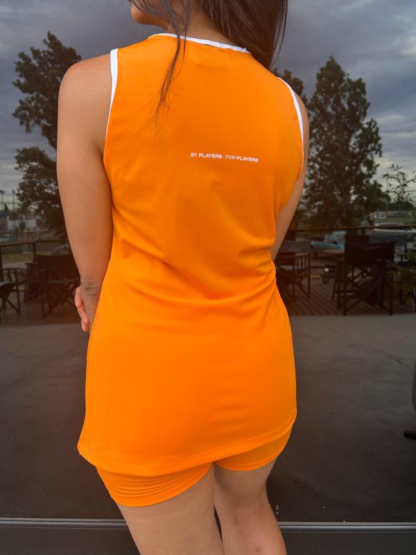 Vestido Naranja Mandarina