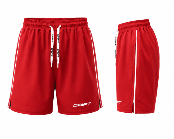 Short técnico Stripe Series Rojo